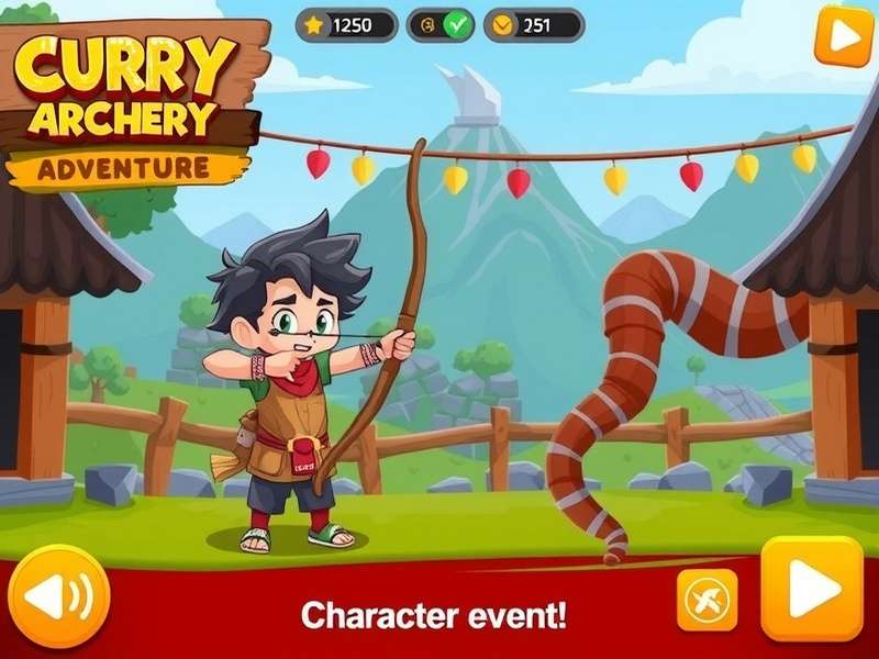 Curry Archery Adventure character selection